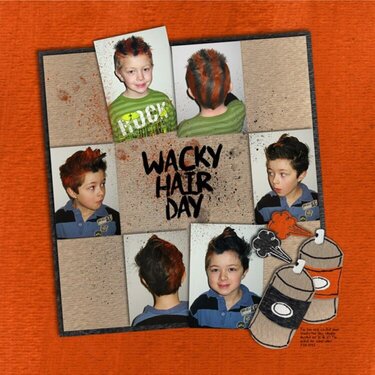 Wacky Hair Day