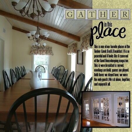 Gather In This Place (Bed &amp; Breakfast)