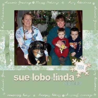 Sue Lobo Aunt Linda - Visiting from Florida