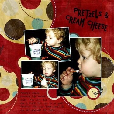 Pretzels and Cream Cheese