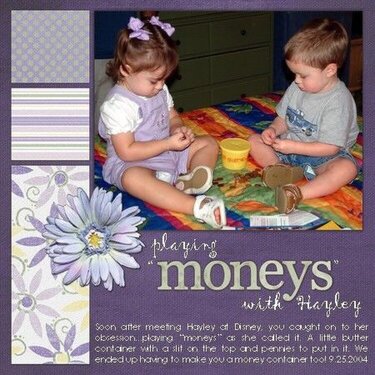 Playing &quot;Moneys&quot; with Hayley