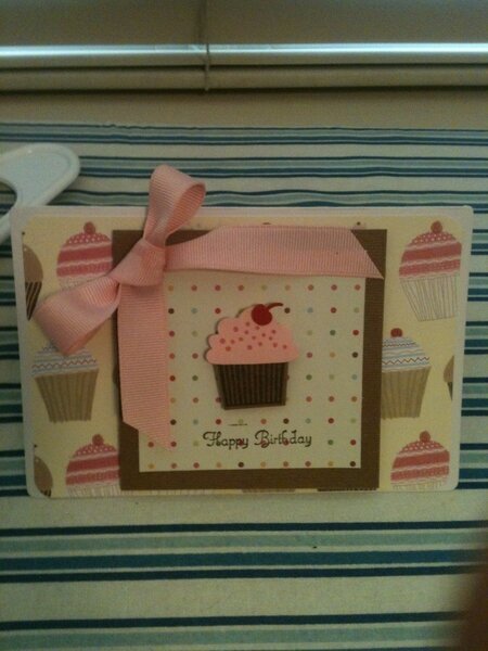Cupcake Builder Card