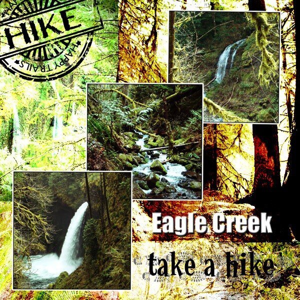 Hiking at Eagle Creek
