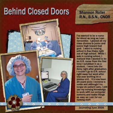 Behind Closed Doors--Digital Challenge 