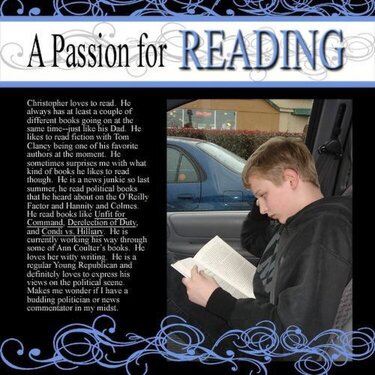 A Passion for Reading