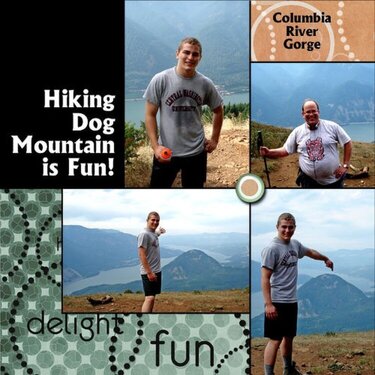 Hiking Dog Mountain is Fun!