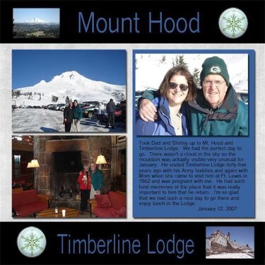 Mt. Hood and Timberline Lodge