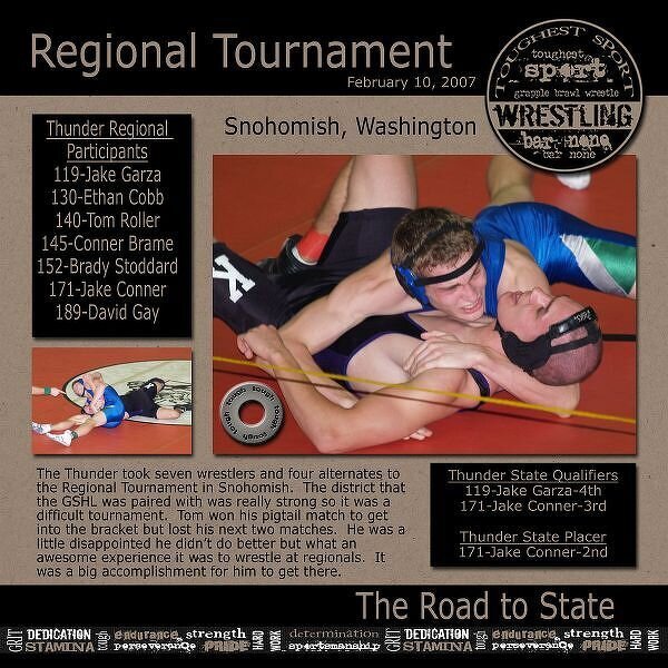 Regional Wrestling Tournament
