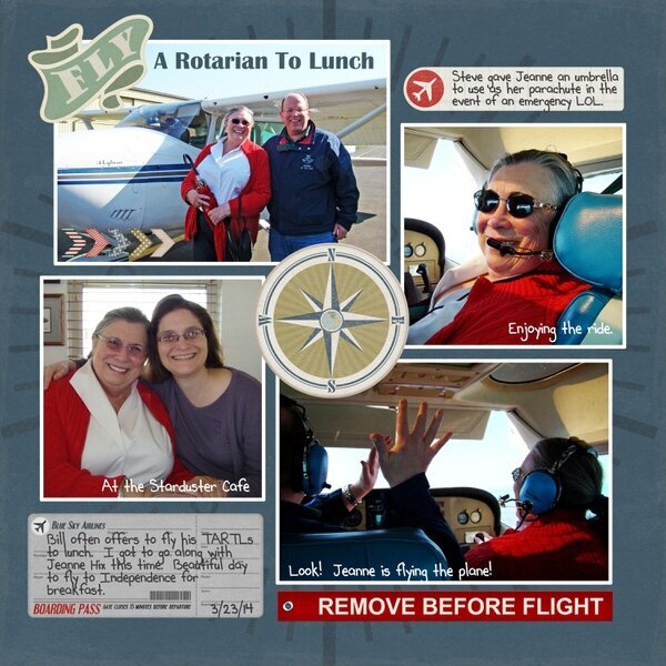 Fly A Rotarian To Lunch