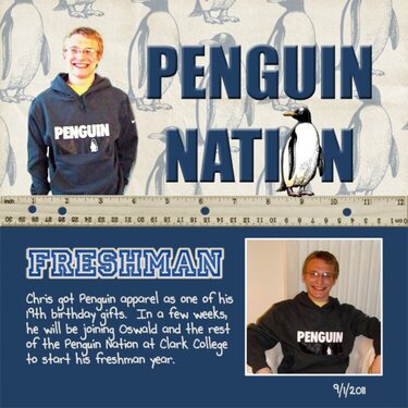 Penguin Nation Freshman