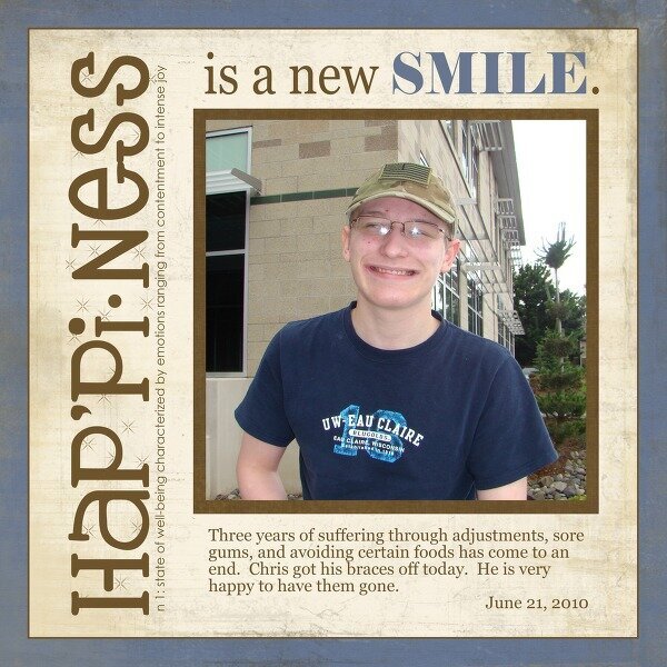 Happiness is a new Smile.