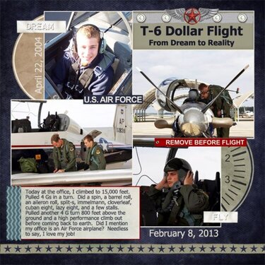 T-6 Dollar Flight-From Dream to Reality