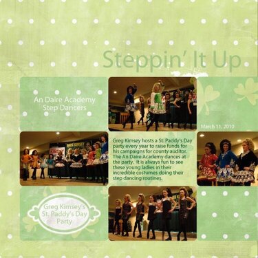 Steppin&#039; It Up-Irish Step Dancing