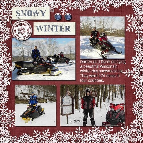 Snowmobiling Pictures