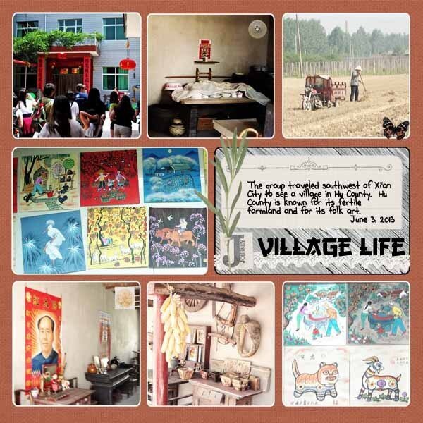 Chinese Village Life