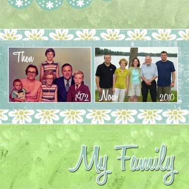 My Family-Then and Now-Erica&#039;s Challenge