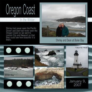 Oregon Coast In the Winter