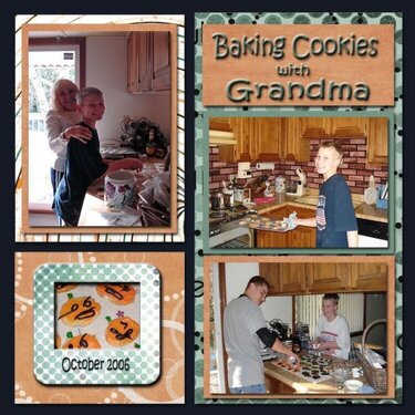 Baking Cookies with Grandma