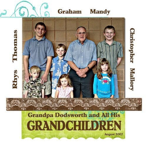 My Dad and All His Grandchildren