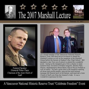 The Marshall Lecture