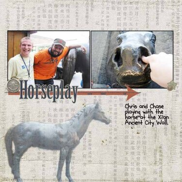 Horseplay in Xi&#039;an