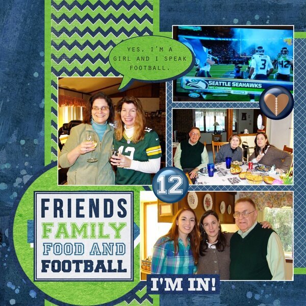 Friends, Family, Food and Football