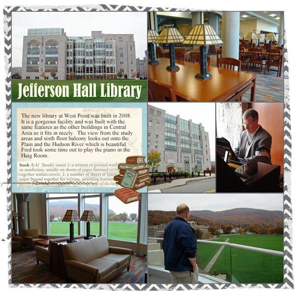 Jefferson Hall Library at West Point
