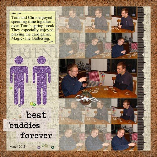 Best Buddies Forever-Paper to Digital Challenge