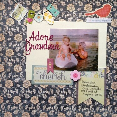 Adore Grandma [Glitter Girl Vintage Photo]