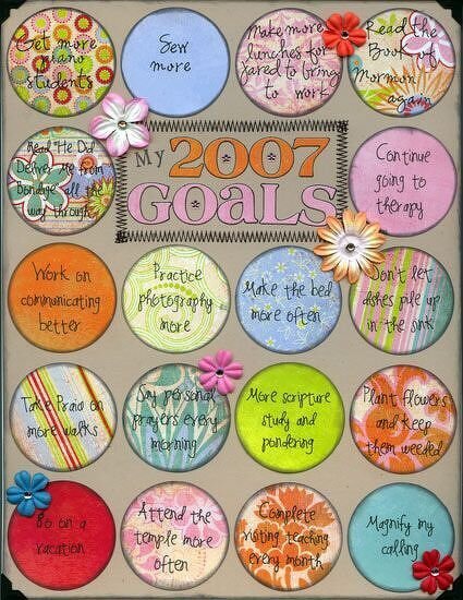 My 2007 Goals
