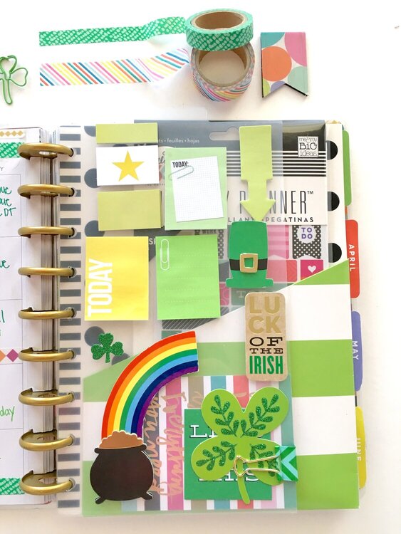 March Monthly planner