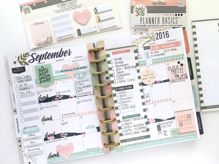 September Planning