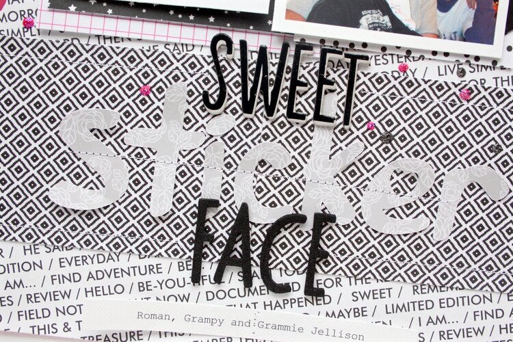 Sweet Sticker Face