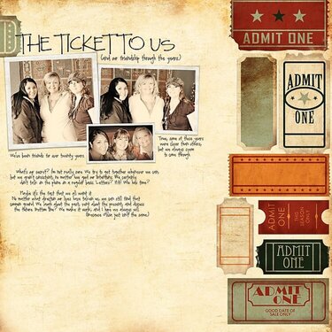 The Ticket to Us