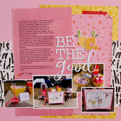 Jillibean Soup "Be The Good" Layout