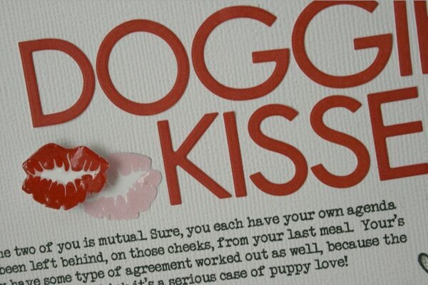 Doggie Kisses *Winter 2013 issue of SCT*