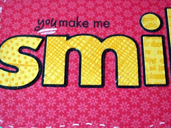 Smile (Scrapbook Stamping with Nichol Magouirk)