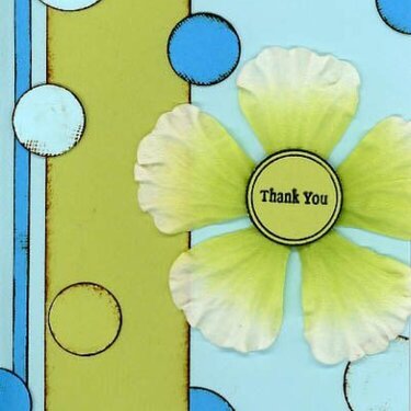 Thank you card