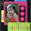 Little girl, Big Attitude