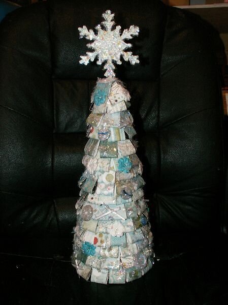 More Paper Christmas Trees