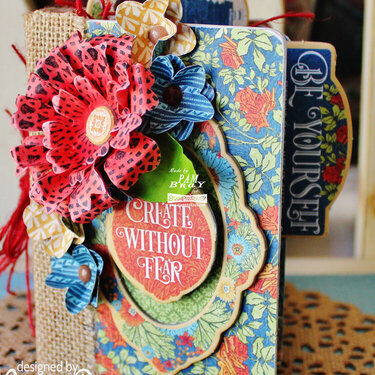 Create Without Fear Mini Passport Album