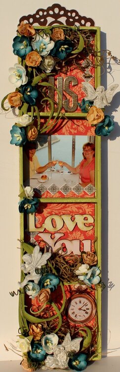 Altered Tray with C&#039;est Magnifique August Kit