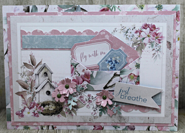 Hello Card with matching Envelope