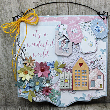 It's a Wonderful World Wall Hanger