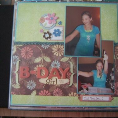 Birthday Layout Traditional and Pocket Pages