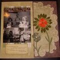 2 Page Layout - Little Girls Are - Heritage