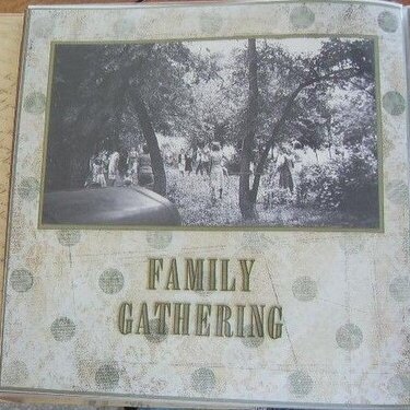 Family Gathering - 1930's