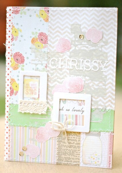 altered notebook | American Crafts 