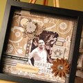 Charlie and Guada Wedding Shadow Box *Crate Paper*
