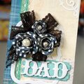 fathers day card: DAD *featured on Inspire Me*